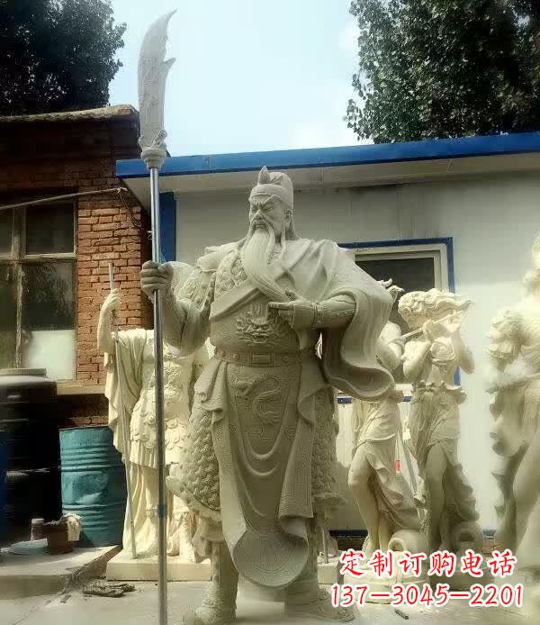 福建古代关公石雕