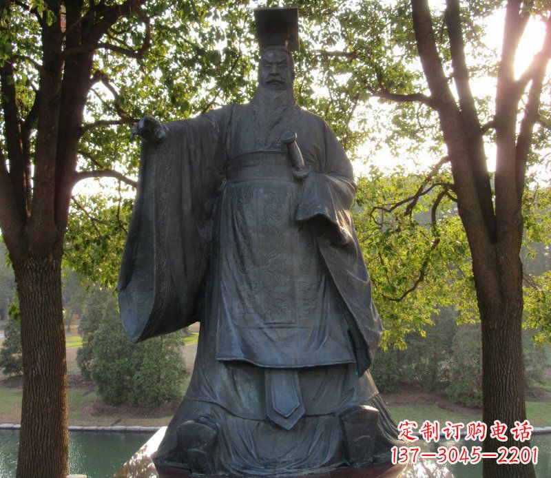 福建精美刘邦铜雕,历史悠久,每一块都是绝世精品!