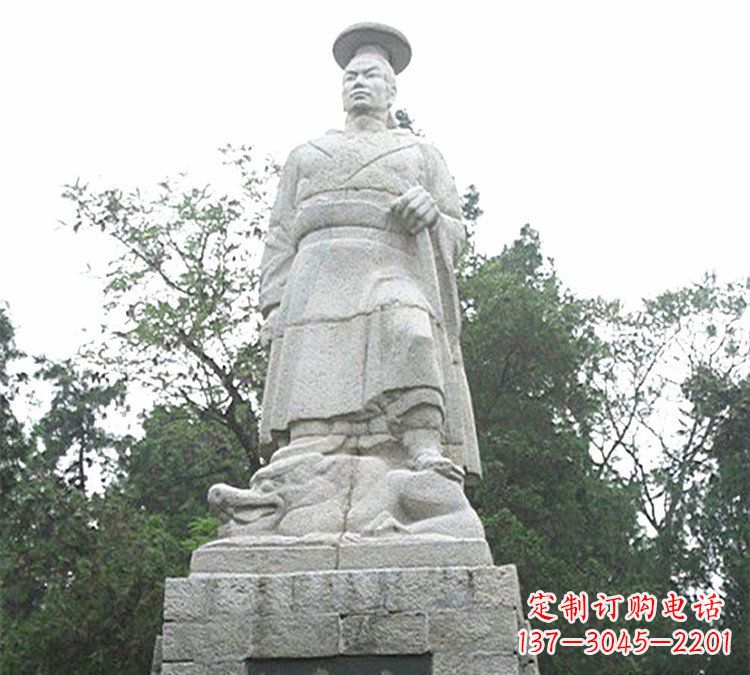 福建古代名人大禹石雕