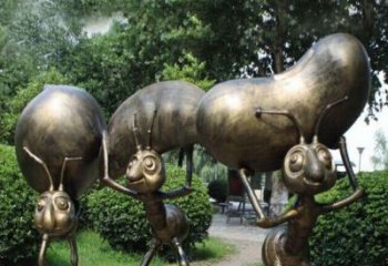 福建雕刻精灵——蚂蚁铜雕