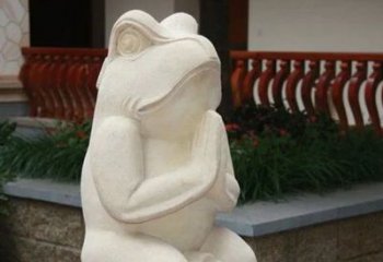 福建中领雕塑精美绝伦的青蛙石雕