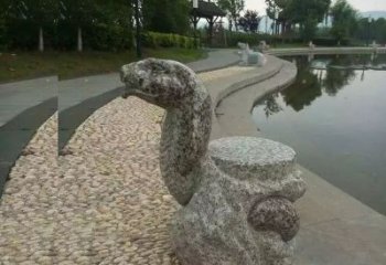 福建中领雕塑-十二生肖蛇石雕