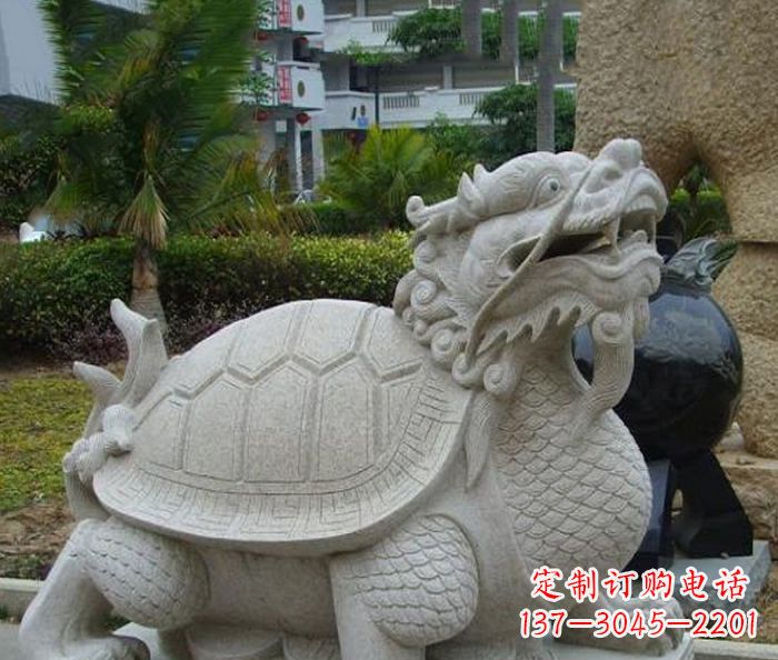 福建中领雕塑：古典神兽龙龟石雕精神的传承
