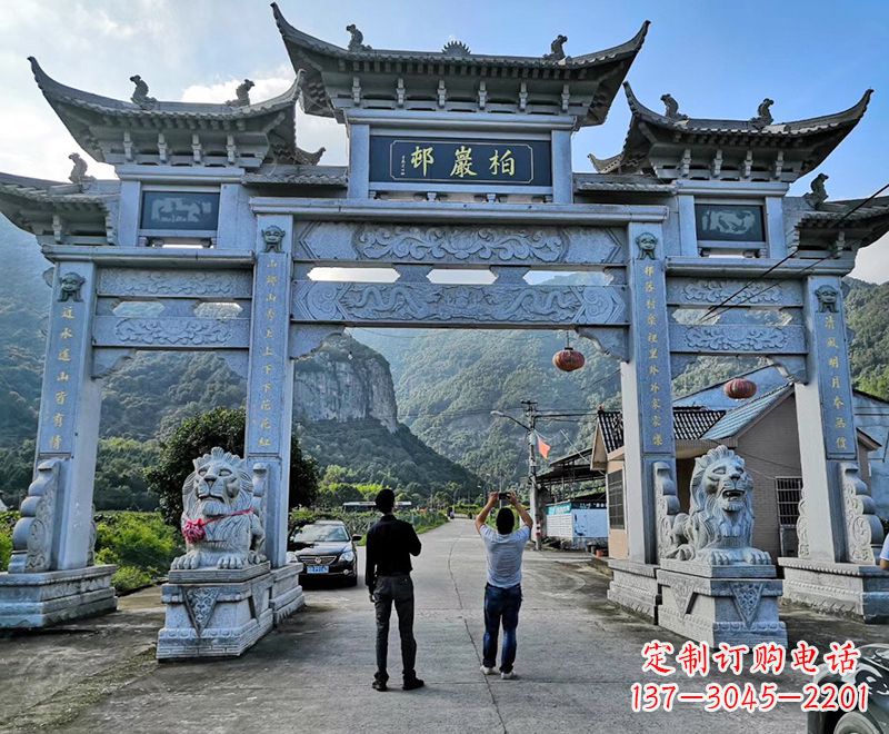 福建古代石雕牌坊