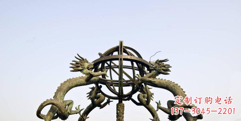 福建传承中国古代文化,浑天仪铜雕——让精致的往事重现
