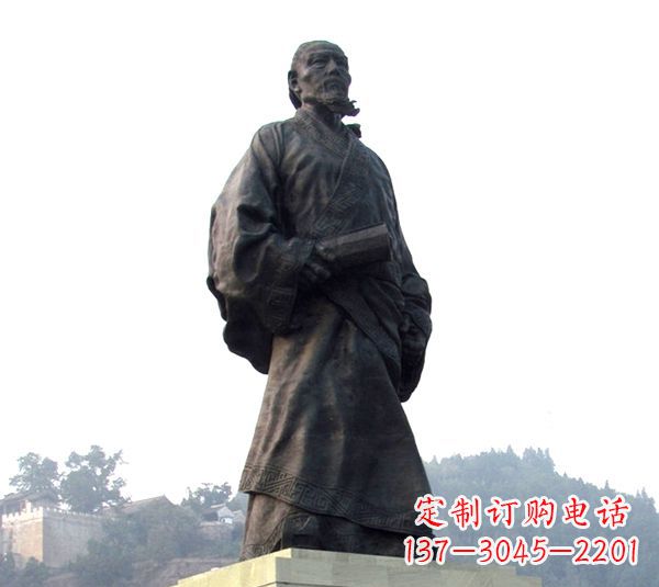 福建中领雕塑司马迁雕像,正宗传承古代文化