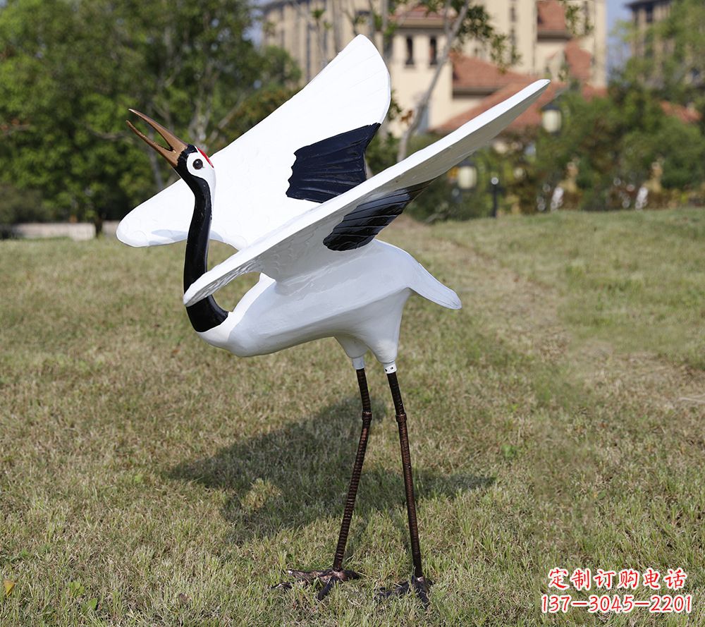 福建贵族气质,匠心精神:古人仙鹤雕塑