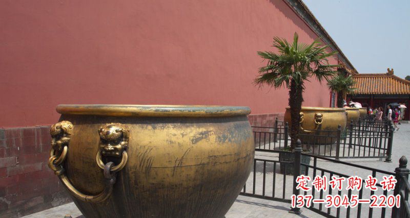 福建故宫铜雕缸:以古之美点亮家园