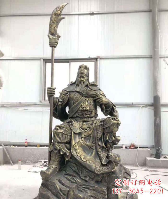 福建关公铜雕,令您的装饰更加添彩
