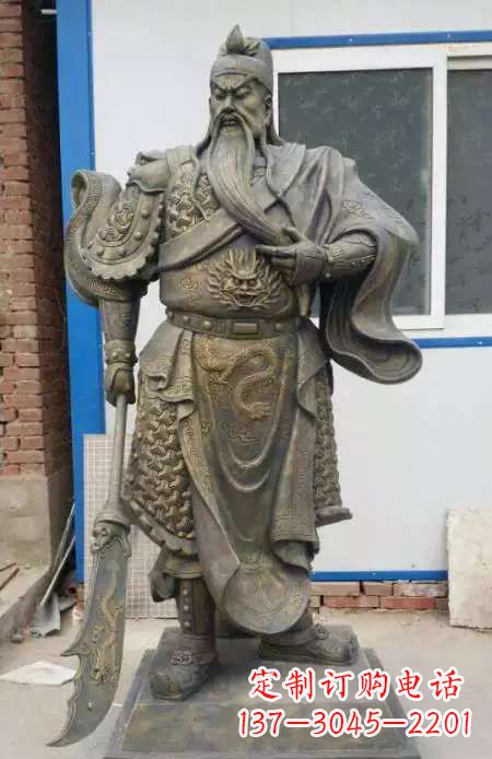 福建中领雕塑:传承传说,精美制作关羽铜雕