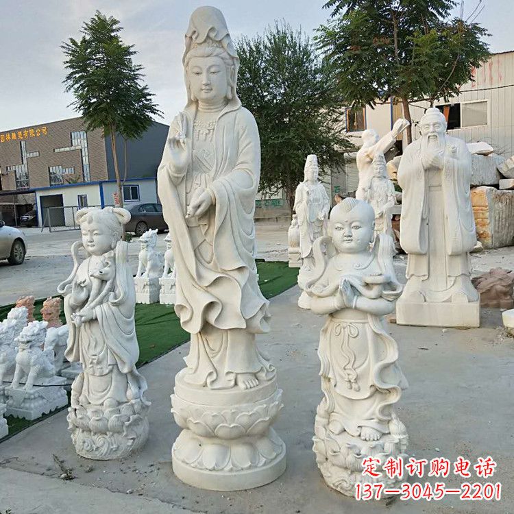 福建永恒的祝福——观音菩萨送子佛像石雕