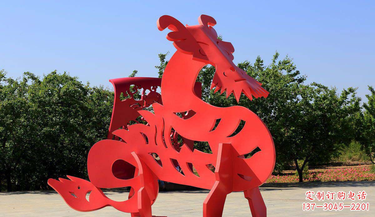 福建不锈钢貔貅雕塑,浪漫艺术气息