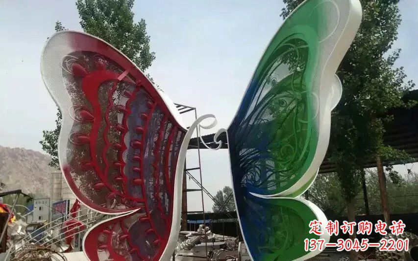 福建精美不锈钢蝴蝶雕塑