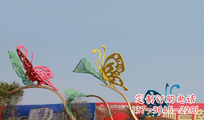 福建中领雕塑|不锈钢定制蝴蝶雕塑