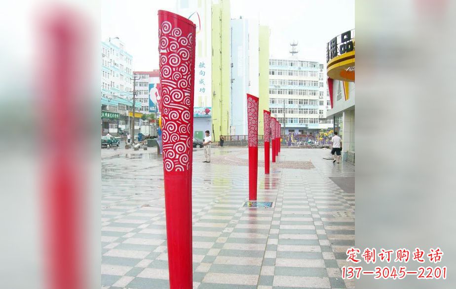 福建精致的不锈钢火炬雕塑
