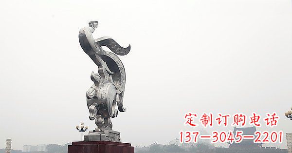 福建炫丽凤凰,景观雕塑精美绝伦