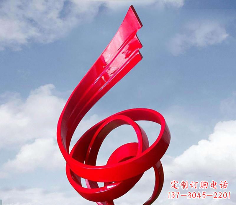 福建中领雕塑为您定制翅膀抽象雕塑