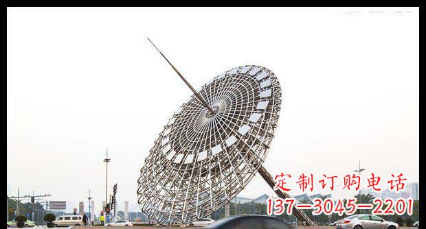 福建广场不锈钢日晷景观雕塑
