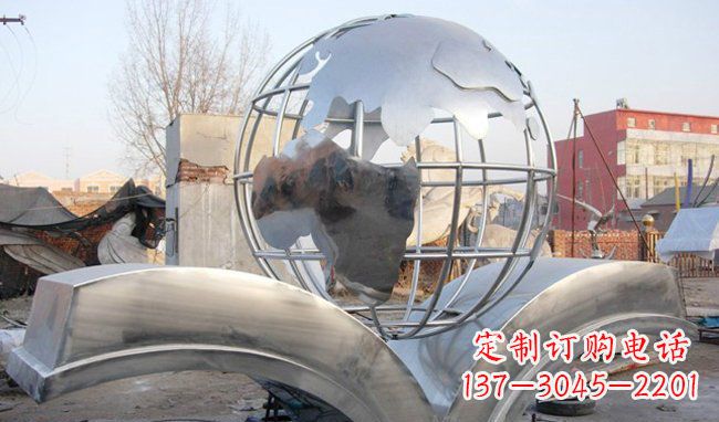 福建艺术地球,传承贵族气派的不锈钢雕塑