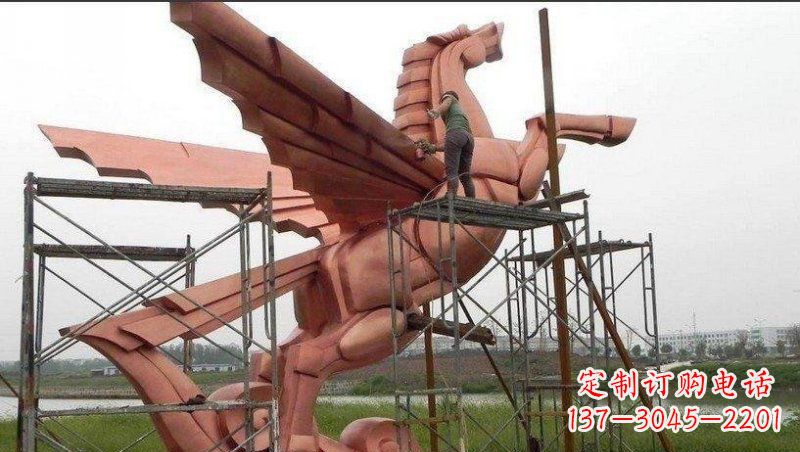 福建飞马铜雕:完美艺术品