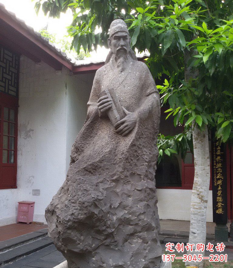 福建领先时代的名人铜雕