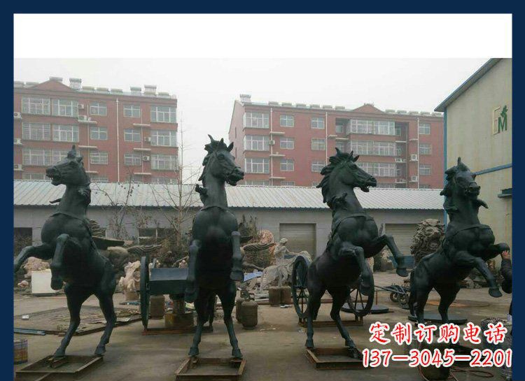 福建中领雕塑推出的优雅动物铜雕飞马,以其出色…