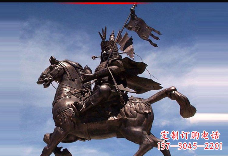 福建风靡全国的将军人物铜雕塑