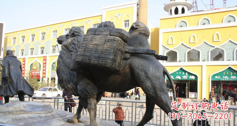福建大型真实骆驼雕塑,装点你的家和广场!