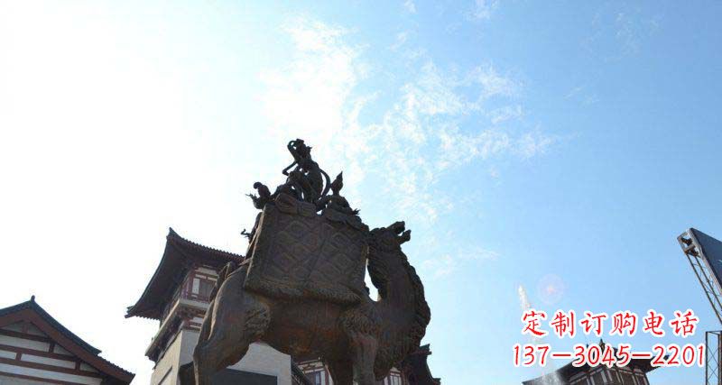 福建山高水长的传说——大型骆驼景观铜雕