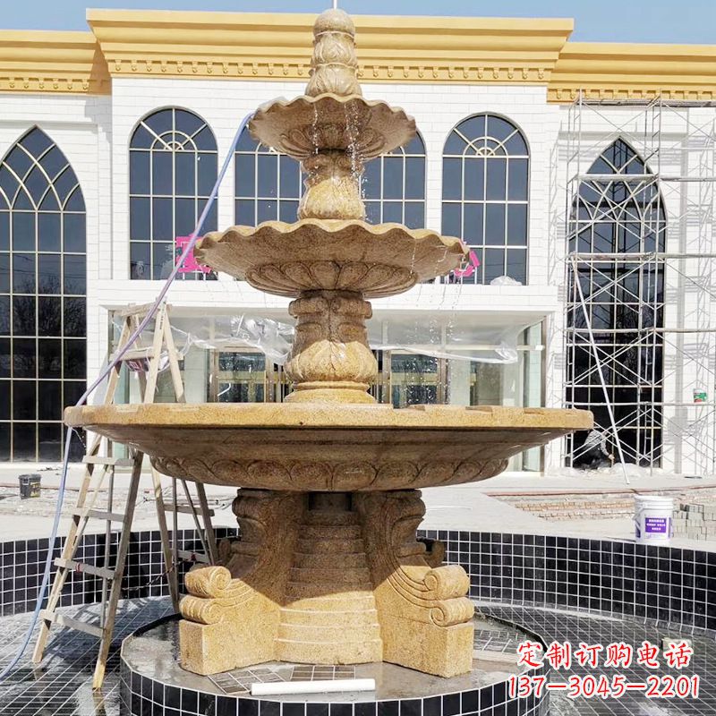 福建广州大理石风水球雕塑,典雅自然,让你的家园充满祥和、宁静