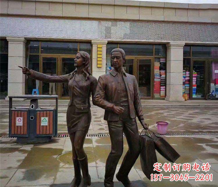 福建唯爱永恒:情侣雕塑