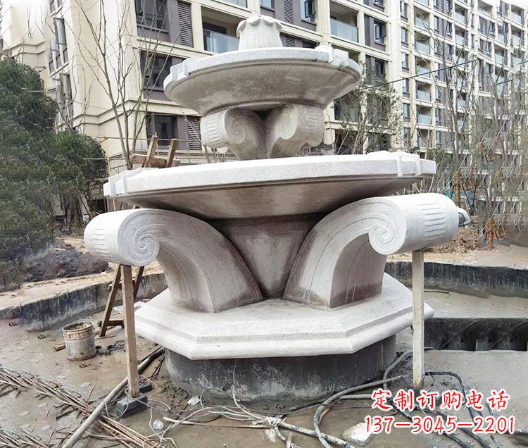 福建海马喷泉石雕