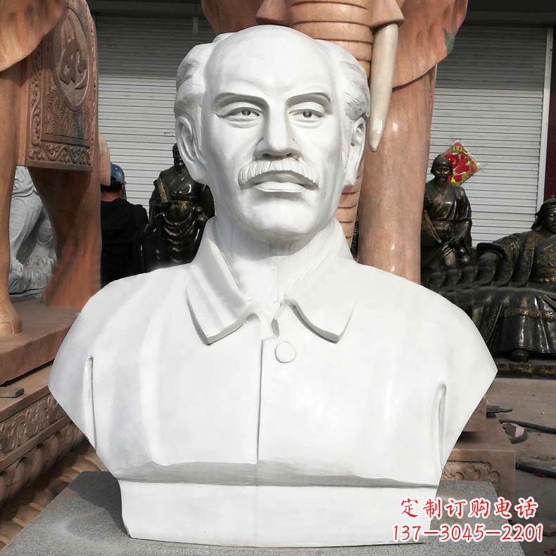 福建白求恩胸像雕塑——校园世界名人著名医生的终极象征