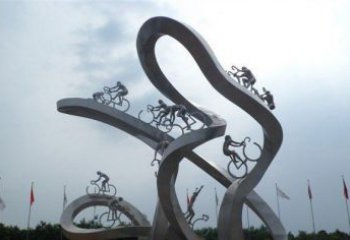 福建让你个性十足的自行车雕塑