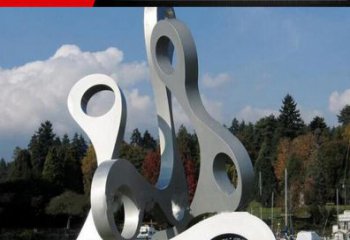 福建专业定制不锈钢字母景观雕塑