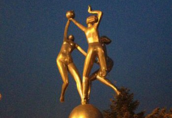 福建艺术化尽展，欣赏活力女孩景观铜雕
