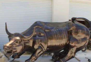 福建广场华尔街铜牛动物铜雕-优质的动物铜雕定制