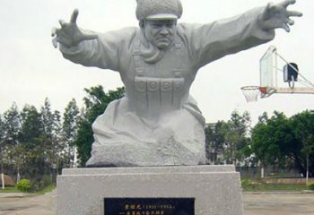 福建中领雕塑|专业制作黄继光石雕