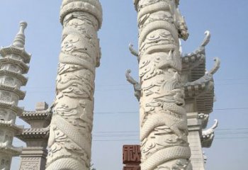 福建传承雄风，精美绝伦的盘龙柱石雕