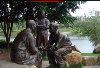 福建中领雕塑：精美老人雕塑