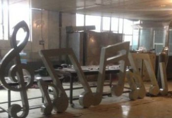 福建欢乐旋律，精致美观的音符不锈钢雕塑