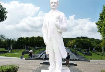 福建爱迪生公园广场世界名人石雕塑