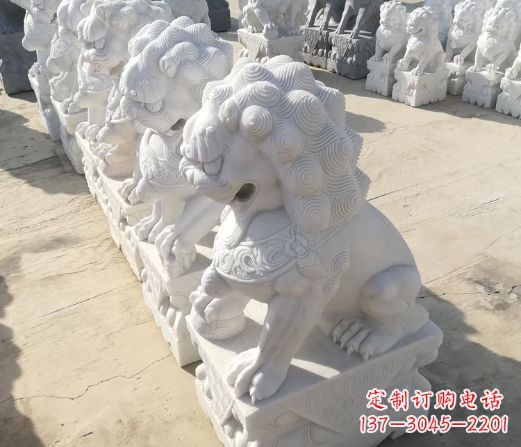 福建中领雕塑狮子雕塑是一种古典的装饰品,以狮…