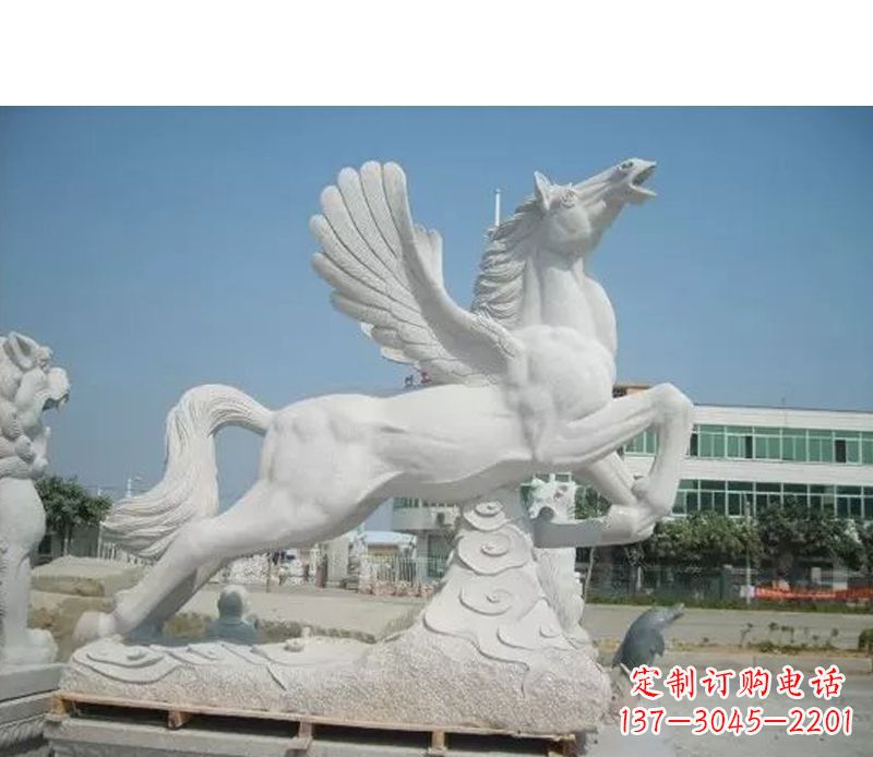 福建中领雕塑推出的精美汉白玉马雕塑,全部由经…