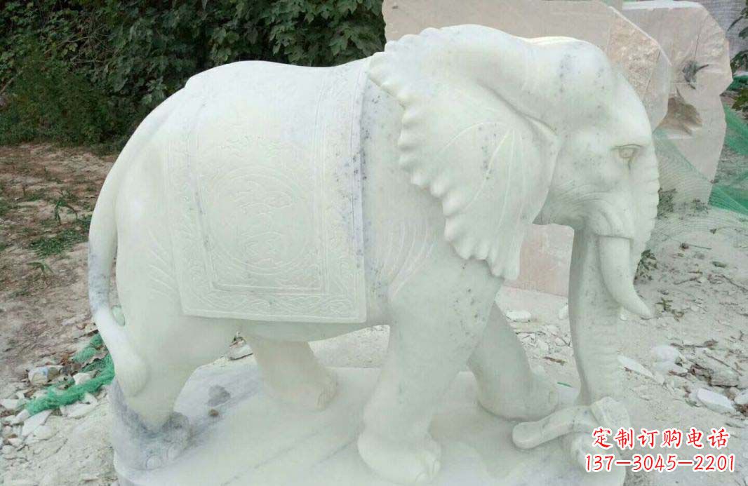 福建山寨大象雕塑，唤醒宅邸辉煌