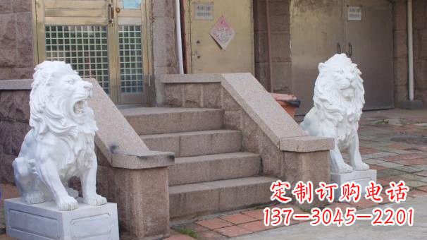福建在中领雕塑的狮子雕塑系列中，我们推出的汉…