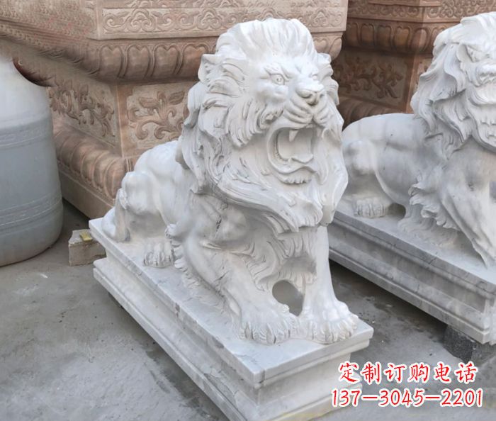 福建西洋狮子雕塑,装点家门口
