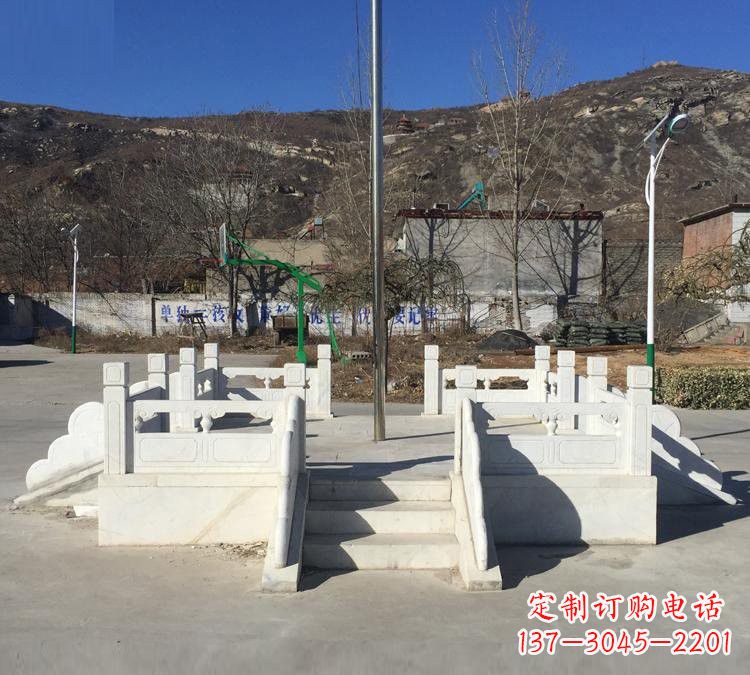 福建汉白玉升旗台雕塑