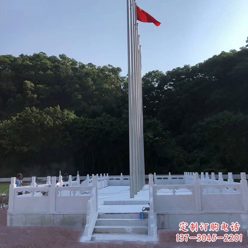 福建中领雕塑是一家专业定制汉白玉石雕国旗台的…