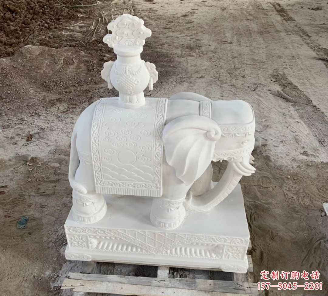 福建精美绝伦,汉白玉宝瓶雕塑